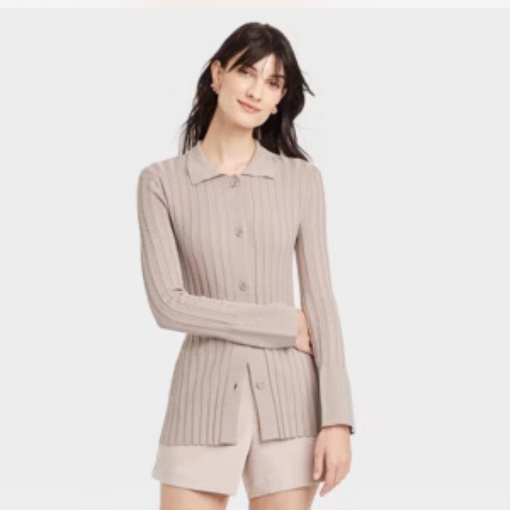 NWT ribbed cardigan